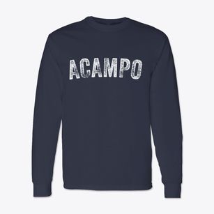Acampo California Timeless Retro Classic Long Sleeve T-Shirt