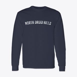 North Druid Hills Georgia Timeless Retro Classic Long Sleeve T-Shirt