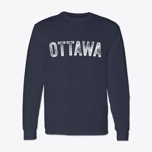 Ottawa Illinois Timeless Retro Classic Long Sleeve T-Shirt