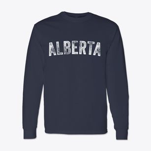 Alberta Virginia Timeless Retro Classic Long Sleeve T-Shirt
