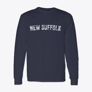 New Suffolk New York Timeless Retro Classic Long Sleeve T-Shirt
