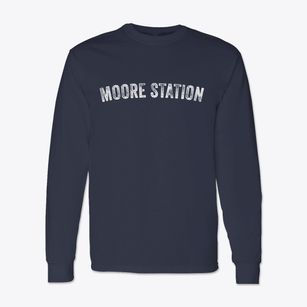 Moore Station Texas Timeless Retro Classic Long Sleeve T-Shirt