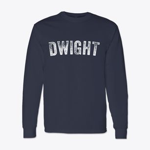 Dwight Nebraska Timeless Retro Classic Long Sleeve T-Shirt