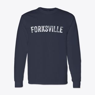Forksville Pennsylvania Timeless Retro Classic Long Sleeve T-Shirt