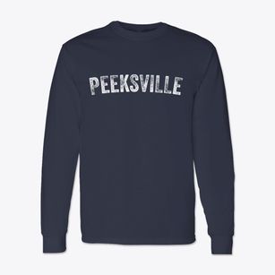 Peeksville Wisconsin Timeless Retro Classic Long Sleeve T-Shirt