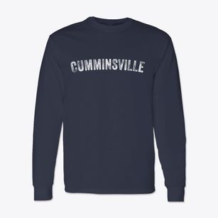Cumminsville New York Timeless Retro Classic Long Sleeve T-Shirt