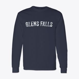 Glens Falls New York Timeless Retro Classic Long Sleeve T-Shirt