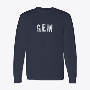 Gem Kansas Timeless Retro Classic Long Sleeve T-Shirt
