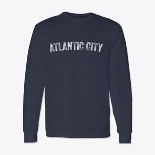 Atlantic City Wyoming Timeless Retro Classic Long Sleeve T-Shirt