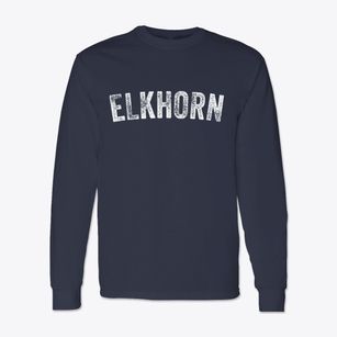 Elkhorn Montana Timeless Retro Classic Long Sleeve T-Shirt