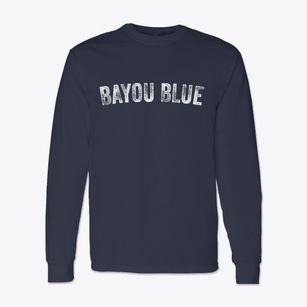 Bayou Blue Louisiana Timeless Retro Classic Long Sleeve T-Shirt