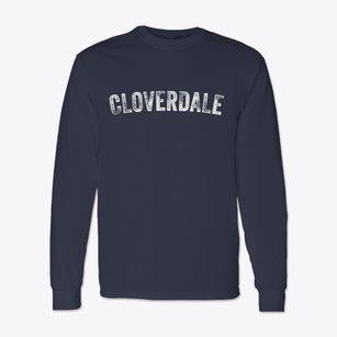Cloverdale California Timeless Retro Classic Long Sleeve T-Shirt
