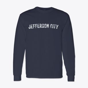 Jefferson City Tennessee Timeless Retro Classic Long Sleeve T-Shirt