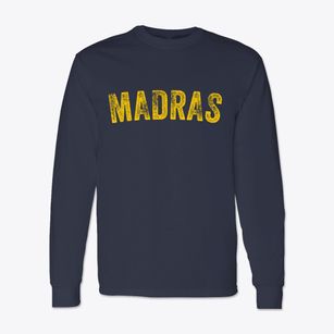 Madras Oregon Timeless Retro Classic Long Sleeve T-Shirt
