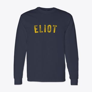 Eliot Maine Timeless Retro Classic Long Sleeve T-Shirt