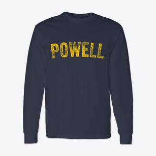 Powell Wyoming Timeless Retro Classic Long Sleeve T-Shirt