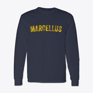 Marcellus New York Timeless Retro Classic Long Sleeve T-Shirt