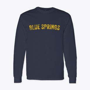 Blue Springs Missouri Timeless Retro Classic Long Sleeve T-Shirt