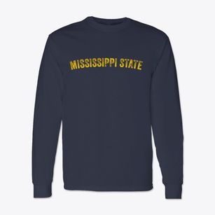 Mississippi State Mississippi Timeless Retro Classic Long Sleeve T-Shirt