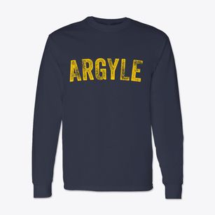 Argyle New York Timeless Retro Classic Long Sleeve T-Shirt