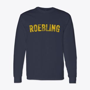 Roebling New Jersey Timeless Retro Classic Long Sleeve T-Shirt