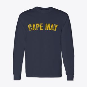 Cape May New Jersey Timeless Retro Classic Long Sleeve T-Shirt