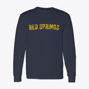 Red Springs North Carolina Timeless Retro Classic Long Sleeve T-Shirt