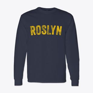 Roslyn New York Timeless Retro Classic Long Sleeve T-Shirt