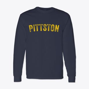 Pittston Maine Timeless Retro Classic Long Sleeve T-Shirt