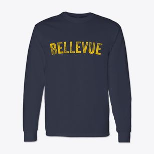 Bellevue Iowa Timeless Retro Classic Long Sleeve T-Shirt