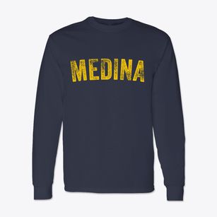 Medina Wisconsin Timeless Retro Classic Long Sleeve T-Shirt
