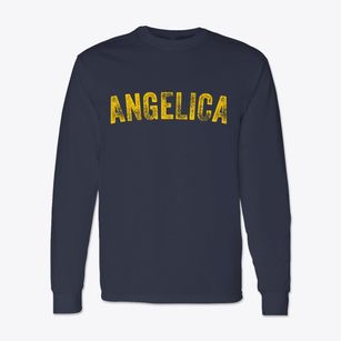 Angelica New York Timeless Retro Classic Long Sleeve T-Shirt