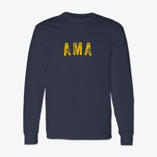 Ama Louisiana Timeless Retro Classic Long Sleeve T-Shirt