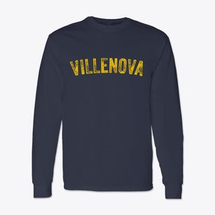 Villenova New York Timeless Retro Classic Long Sleeve T-Shirt