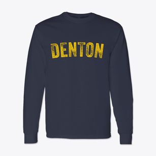 Denton Texas Timeless Retro Classic Long Sleeve T-Shirt