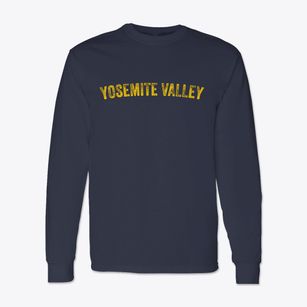 Yosemite Valley California Timeless Retro Classic Long Sleeve T-Shirt