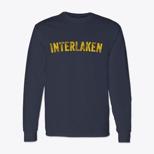 Interlaken New Jersey Timeless Retro Classic Long Sleeve T-Shirt