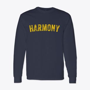 Harmony North Carolina Timeless Retro Classic Long Sleeve T-Shirt