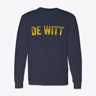 De Witt Nebraska Timeless Retro Classic Long Sleeve T-Shirt
