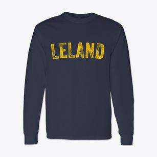 Leland North Carolina Timeless Retro Classic Long Sleeve T-Shirt