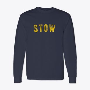 Stow Maine Timeless Retro Classic Long Sleeve T-Shirt