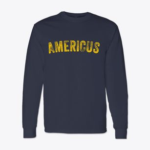 Americus Indiana Timeless Retro Classic Long Sleeve T-Shirt