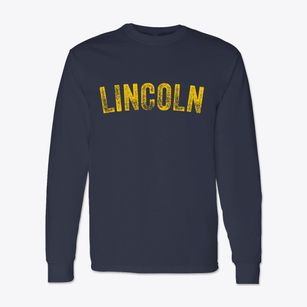 Lincoln Michigan Timeless Retro Classic Long Sleeve T-Shirt