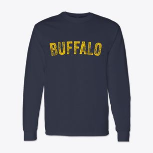 Buffalo North Dakota Timeless Retro Classic Long Sleeve T-Shirt
