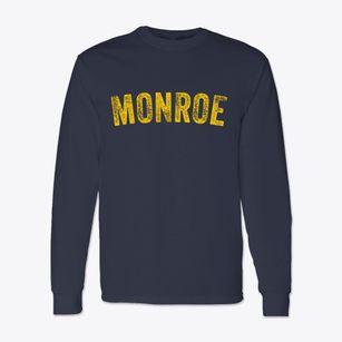 Monroe Massachusetts Timeless Retro Classic Long Sleeve T-Shirt
