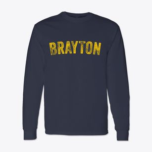 Brayton Iowa Timeless Retro Classic Long Sleeve T-Shirt