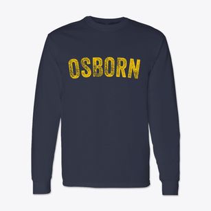 Osborn Maine Timeless Retro Classic Long Sleeve T-Shirt