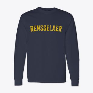Rensselaer New York Timeless Retro Classic Long Sleeve T-Shirt