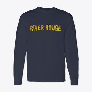 River Rouge Michigan Timeless Retro Classic Long Sleeve T-Shirt