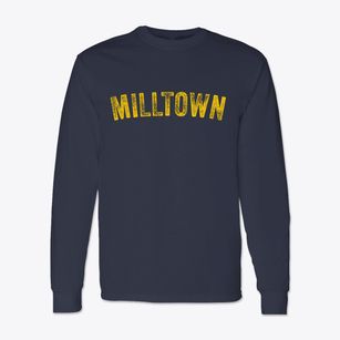 Milltown New Jersey Timeless Retro Classic Long Sleeve T-Shirt